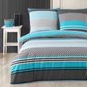 Buymax Bettwäsche Biber 2-teilig Flanell 100% Baumwolle Winterbettwäsche mit Reißverschluss Bild 2