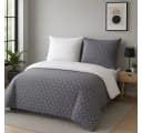 Buymax Bettwäsche Set Sillage 100% Baumwolle Grau/Weiß Modern Gestreift Bild 2