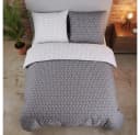 Buymax Bettwäsche Set Sillage 100% Baumwolle Grau/Weiß Modern Gestreift Bild 3