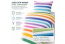 Buymax Kinderbettwäsche Rainbow Kids 2-teilig 100% Baumwolle Reißverschluss Bild 3