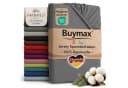 Buymax Spannbettlaken Babybett Kinderbett 100% Baumwolle Jersey Grau Bild 2