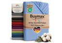 Buymax Spannbettlaken Babybett Kinderbett 100% Baumwolle Jersey Rundumgummi Bild 2