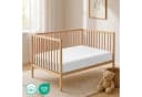Buymax Spannbettlaken Babybett Kinderbett 100% Baumwolle Weiß Bild 1