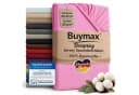 Buymax Spannbettlaken Rosa Jersey 100% Baumwolle Rundumgummizug Bild 2