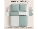 Buymax Wendebettwäsche Blossom Polycotton 3-teilig grün Bild 3