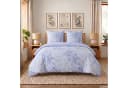 Buymax Wendebettwäsche Nobel 3-teilig Polycotton blau Bild 2
