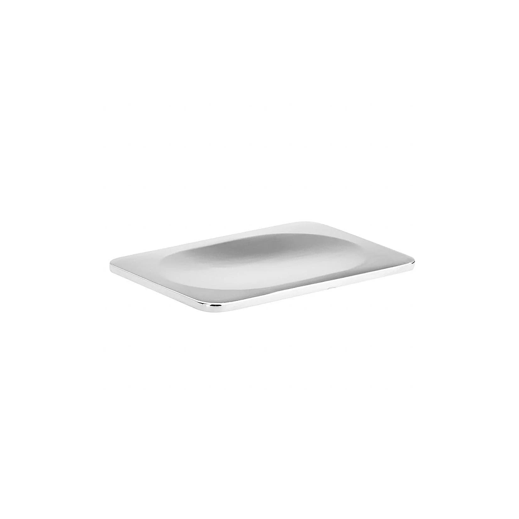 Brillantbad BORGANIC Seifenablage Edelstahl, Zink, Chrom 120x28x85 mm für Bad & Küche