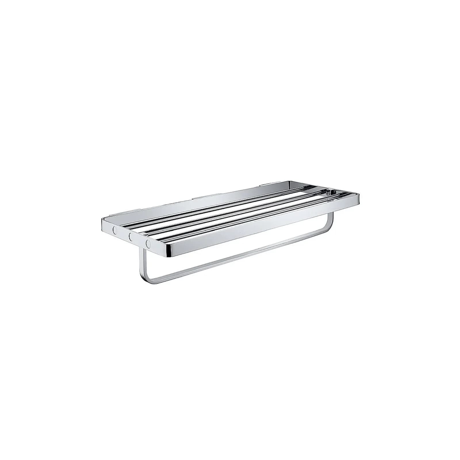 Brillantbad BOLO Handtuchablage Messing Chrom poliert