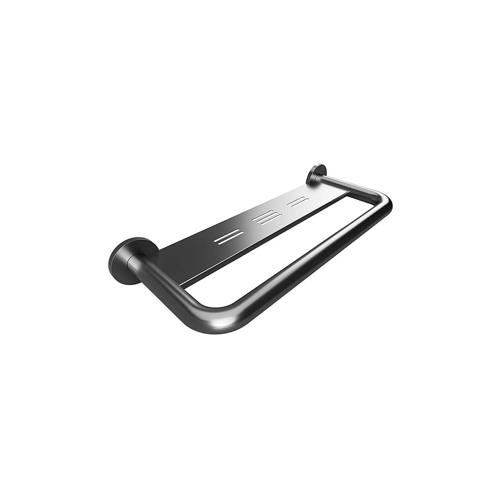 Brillantbad BELP Griff Edelstahl gebürstet mit Abdeckung 580x80x220 mm, 120 kg Traglast für Bad & WC