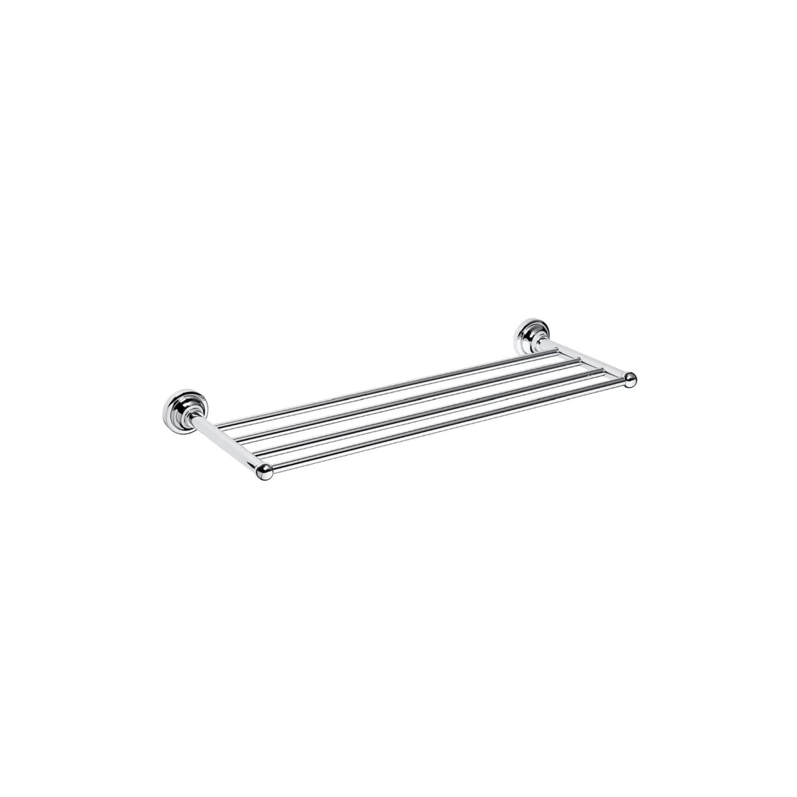 Brillantbad BETRO CHROM Handtuchablage Messing Chrom 665x65x225 mm für Bad & Küche