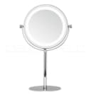 DEUSENFELD Kosmetikspiegel SL10CB Standspiegel LED Beleuchtung 10x Vergrößerung Bild 1