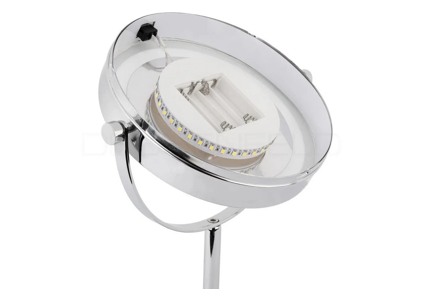 DEUSENFELD Kosmetikspiegel SL10CB Standspiegel LED Beleuchtung 10x Vergrößerung - Bild 5