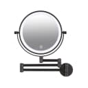 DEUSENFELD Kosmetikspiegel Wand-Akku-Doppel-LED 5x/7x/10x Vergrößerung USB-C Bild 2