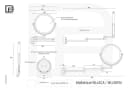 DEUSENFELD Kosmetikspiegel Wand-Akku-Doppel-LED 5x/7x/10x Vergrößerung USB-C Bild 5