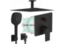 Hansgrohe Vernis Shape Unterputz Duscharmatur mit BOFLER Brauseset mattschwarz Bild 2