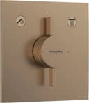 Hansgrohe DuoTurn E Unterputz Duschanlage PVD Bronze Bild 1