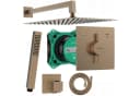 Hansgrohe DuoTurn E Unterputz Duschanlage PVD Bronze Bild 2