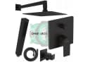 Hansgrohe Vernis Duschsystem Schwarz Matt Inkl. BOFLER Regendusche Bild 2