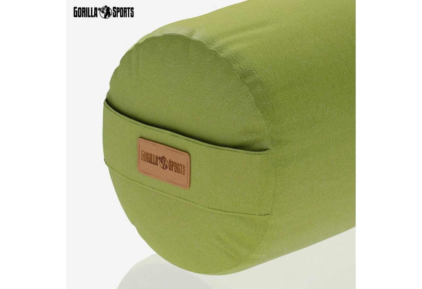 GORILLA SPORTS Yogakissen Grün - Bio Dinkelspelz Füllung - Bild 5