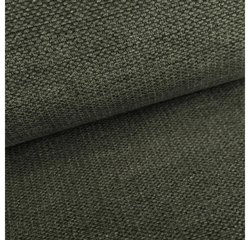 novely® Stoff MUDAU SOFT Chenille-Polsterstoff Olivgrün - Bild 4