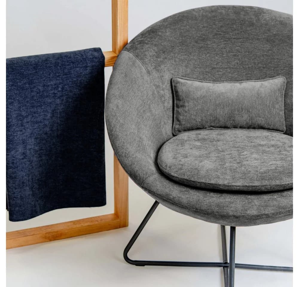 novely® Stoff MUDAU SOFT Chenille-Polsterstoff Olivgrün - Bild 5