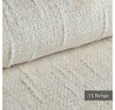 novely® MISCHLY Chenille-Polsterstoff Beige 430g/m² strapazierfähig Bild 1