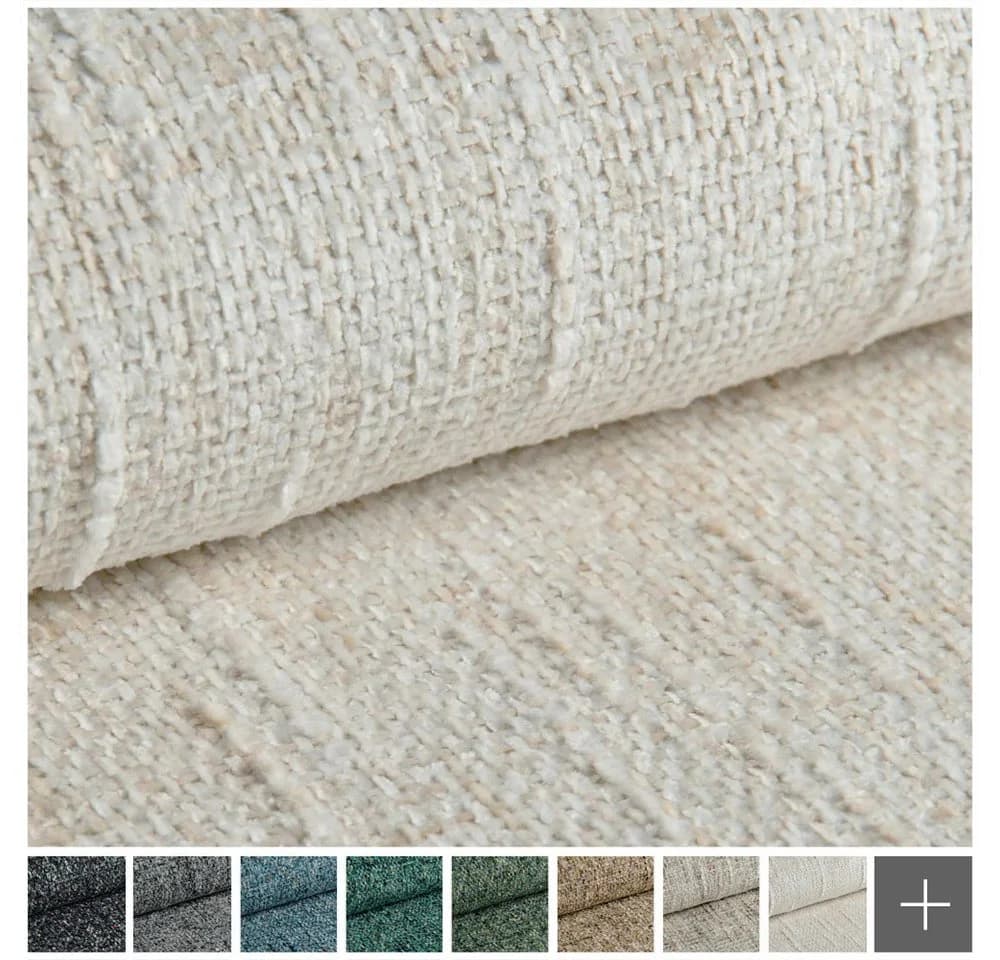 novely® MISCHLY Chenille-Polsterstoff Beige 430g/m² strapazierfähig - Bild 3