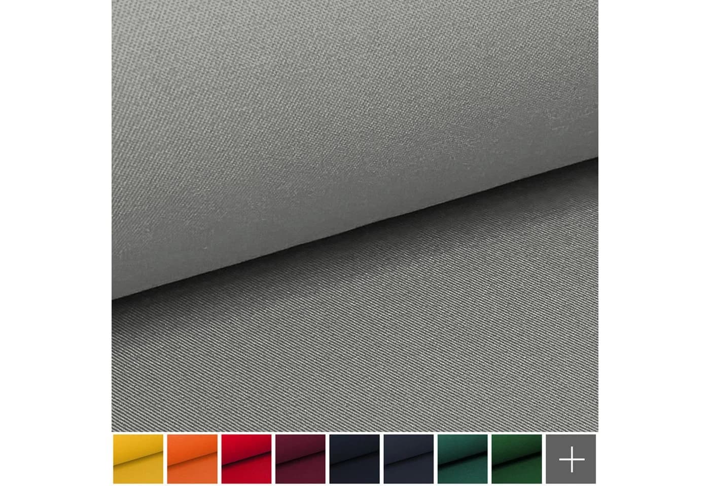 novely® Dekostoff MULTIMO Grau 150cm Bahnbreite Polyester