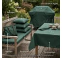 novely® Stoff SUNSET OXFORD 420D - Wasserdicht UV-Beständig Outdoor Stoff Dunkelgrün Bild 1