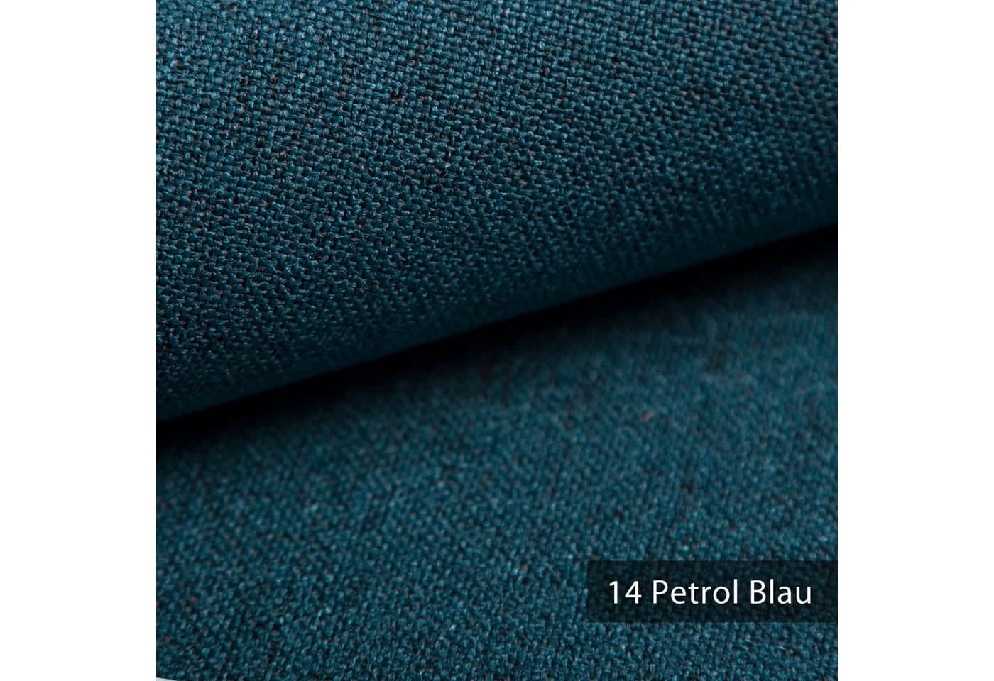 novely® AUEN Premium Möbelstoff Polyester Meliert Blau