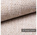 novely® Stoff LANZ Premium Möbelstoff Beige Schwerer Webcharakter Bild 1