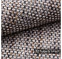 novely® LANZ Premium Möbelstoff Grob Gewebter Polsterstoff Beige/Schwarz Bild 1