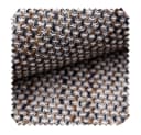 novely® LANZ Premium Möbelstoff Grob Gewebter Polsterstoff Beige/Schwarz Bild 2