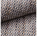 novely® LANZ Premium Möbelstoff Grob Gewebter Polsterstoff Beige/Schwarz Bild 4