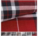 novely® Polsterstoff LONDON Karierter British Style Polyester Rot Bild 3
