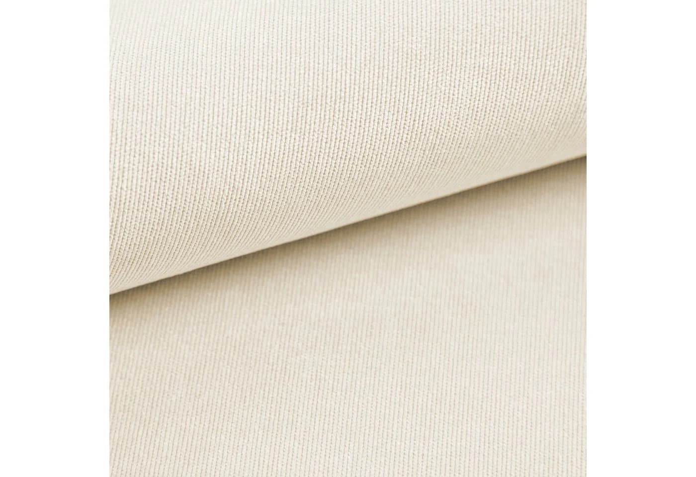 novely® Stoff ISSUM Chenille-Möbelstoff Samtweich Robust Wollweiß - Bild 4