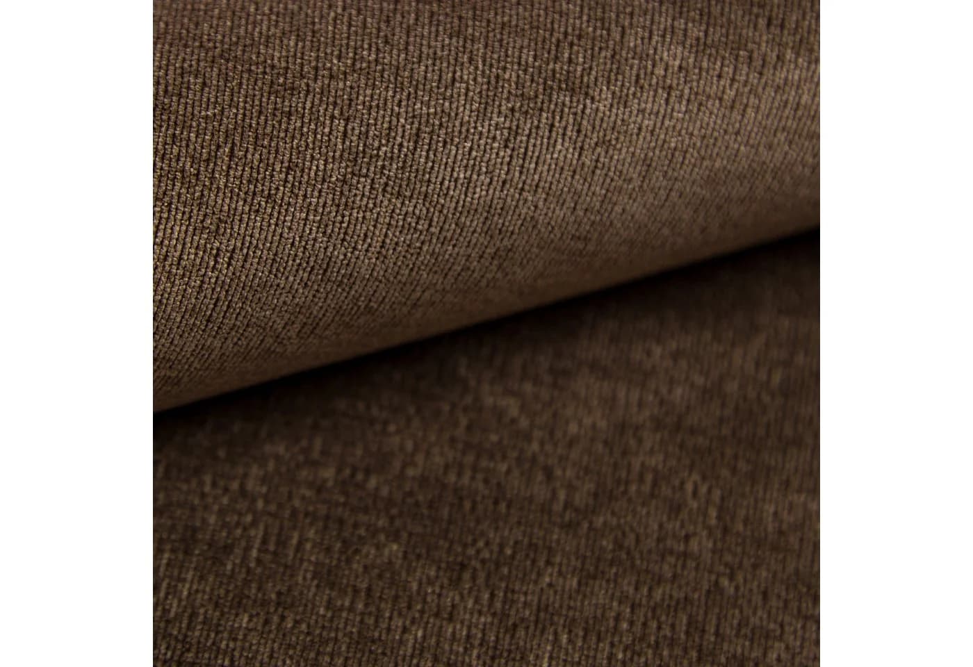 novely® Stoff ISSUM Chenille-Möbelstoff Braun Samtweich Robust - Bild 4