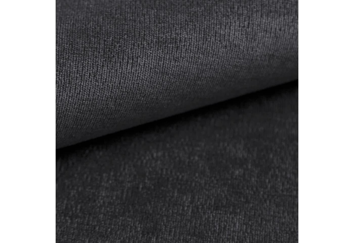 novely® Stoff ISSUM Chenille-Möbelstoff Grau Samtweich Robust - Bild 4