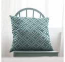 novely® Möbelstoff HANAU EVITA Polyester Petrol Kreise-Rauten-Print Bild 5