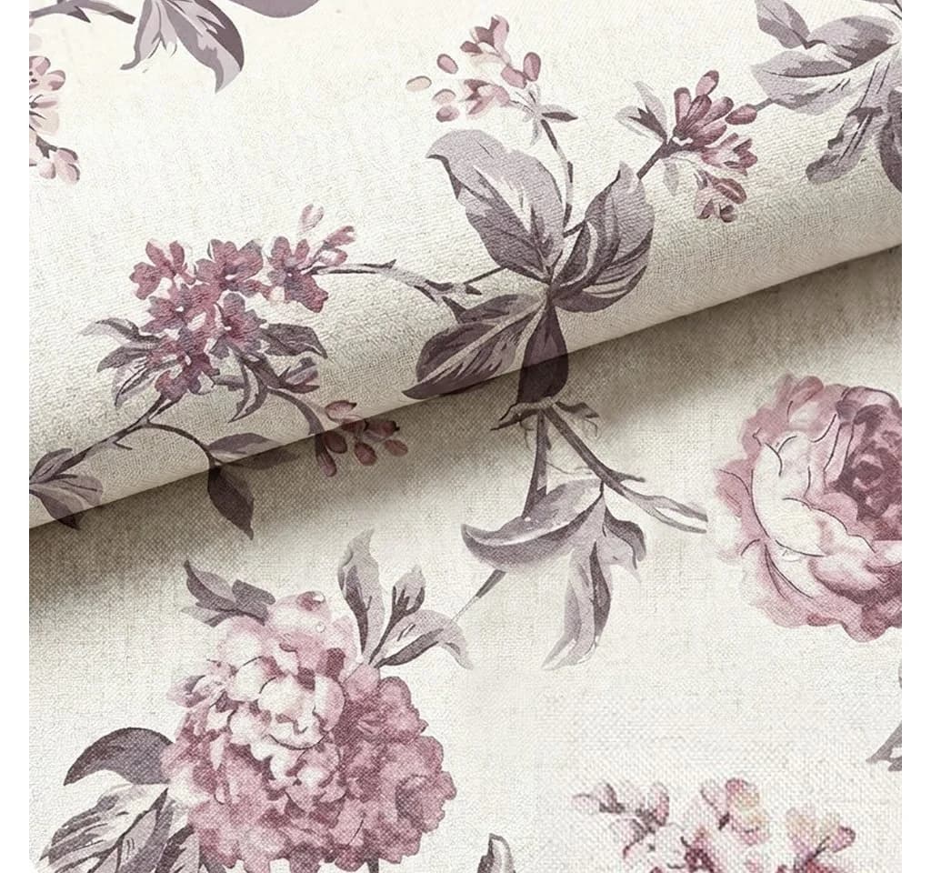 novely® Stoff HANAU ROSEN - Möbelstoff mit Rosen-Print, 148 cm Breite, 100% Polyester