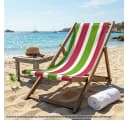 novely® Oxford SUNRISE 420D Stoff Weiß-Grün-Pink Wasserdicht UV-beständig Bild 3