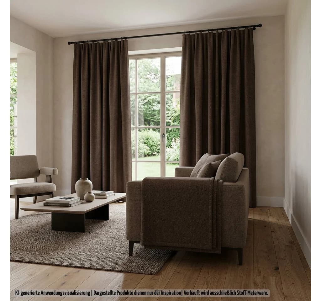 novely® Stoff exquisit REVELLO Baumwollanteil 20% 146 cm Breite