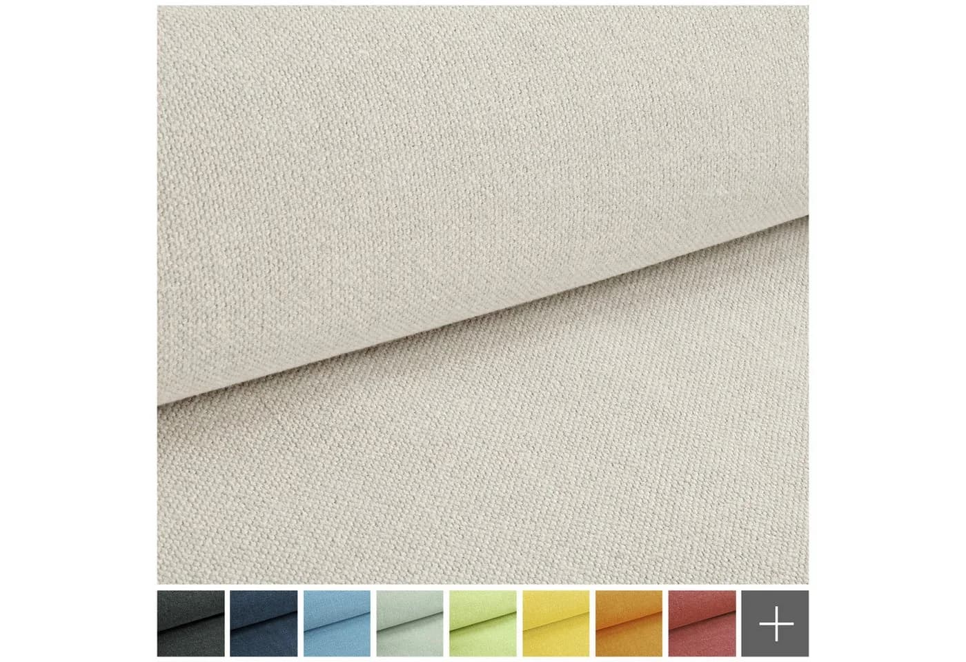 novely® Stoff exquisit REVELLO Weicher Polsterstoff mit Baumwollanteil, Schwer Entzündbar, Robust, Abriebfest, Meterware, 1lfm - Bild 4