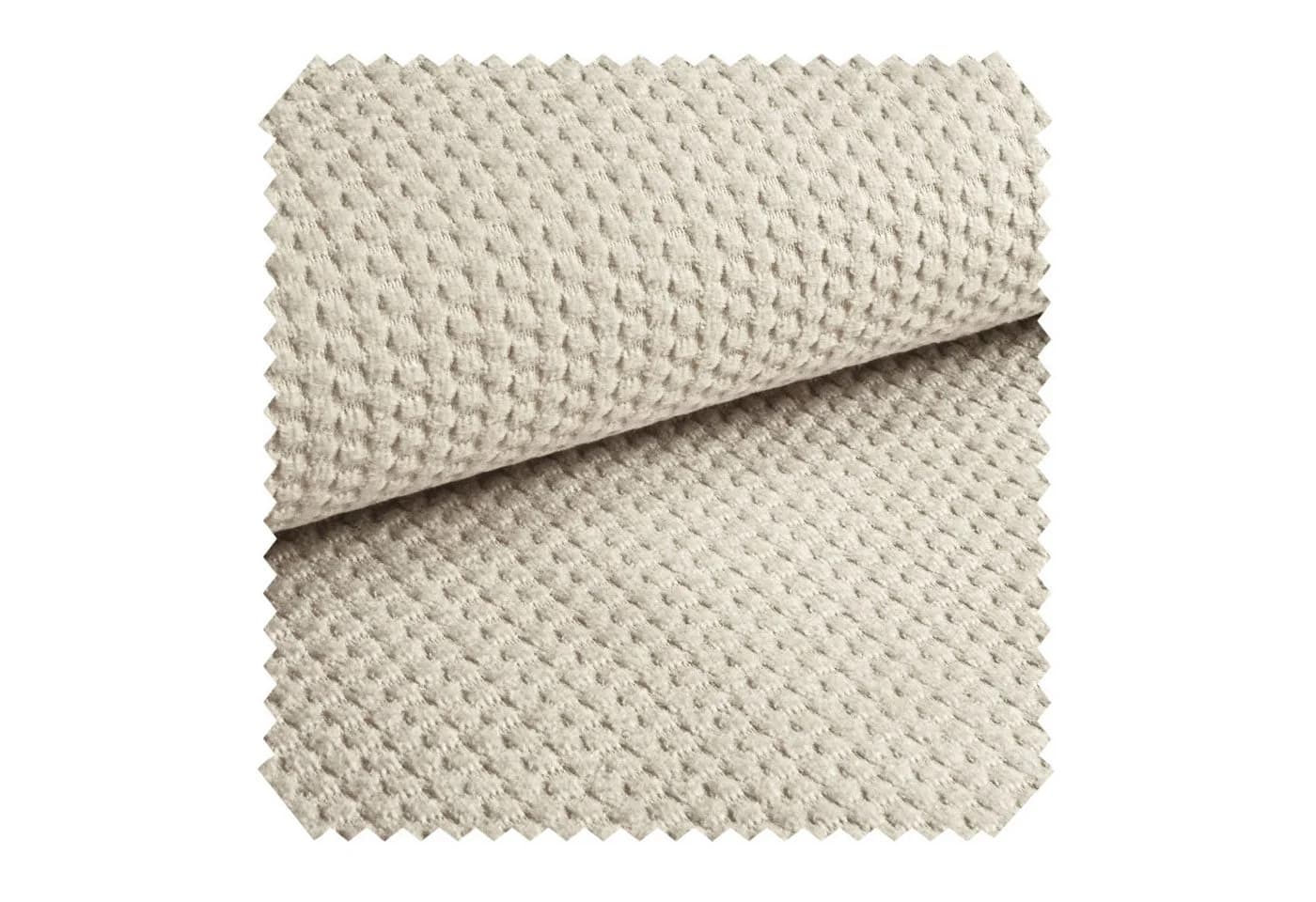 novely® MAKAO Polsterstoff Velours Beige Wabenstruktur Strapazierfähig - Bild 2