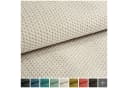 novely® MAKAO Polsterstoff Velours Beige Wabenstruktur Strapazierfähig Bild 3