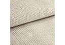 novely® MAKAO Polsterstoff Velours Beige Wabenstruktur Strapazierfähig Bild 4
