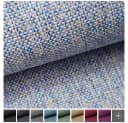 novely® Polsterstoff LARISO Melange Creme Hellblau 100% Polyester Bild 3