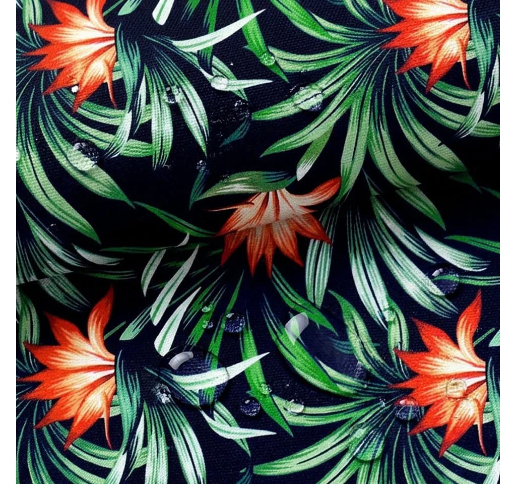 novely® Stoff OXFORD 210D Tropic Blumen Printstoff Outdoor - Bild 3
