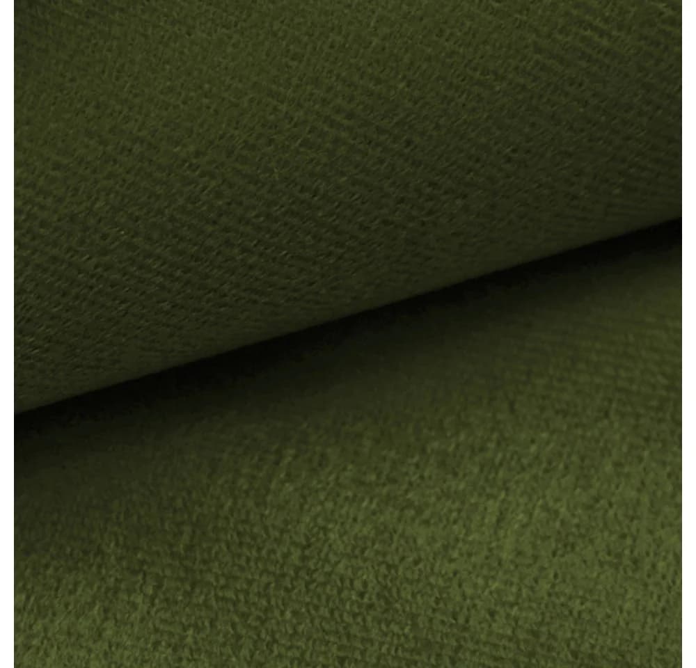 novely® Stoff ARTENA Samtiger Velours-Möbelstoff Olivgrün - Bild 4