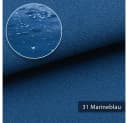 novely® Stoff TRITON Marine Blau Wasserabweisender Microfaser Velours Bild 1
